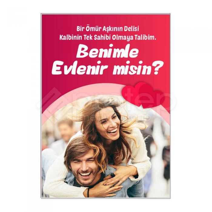 70X100 CM Branda Vinil Baskı