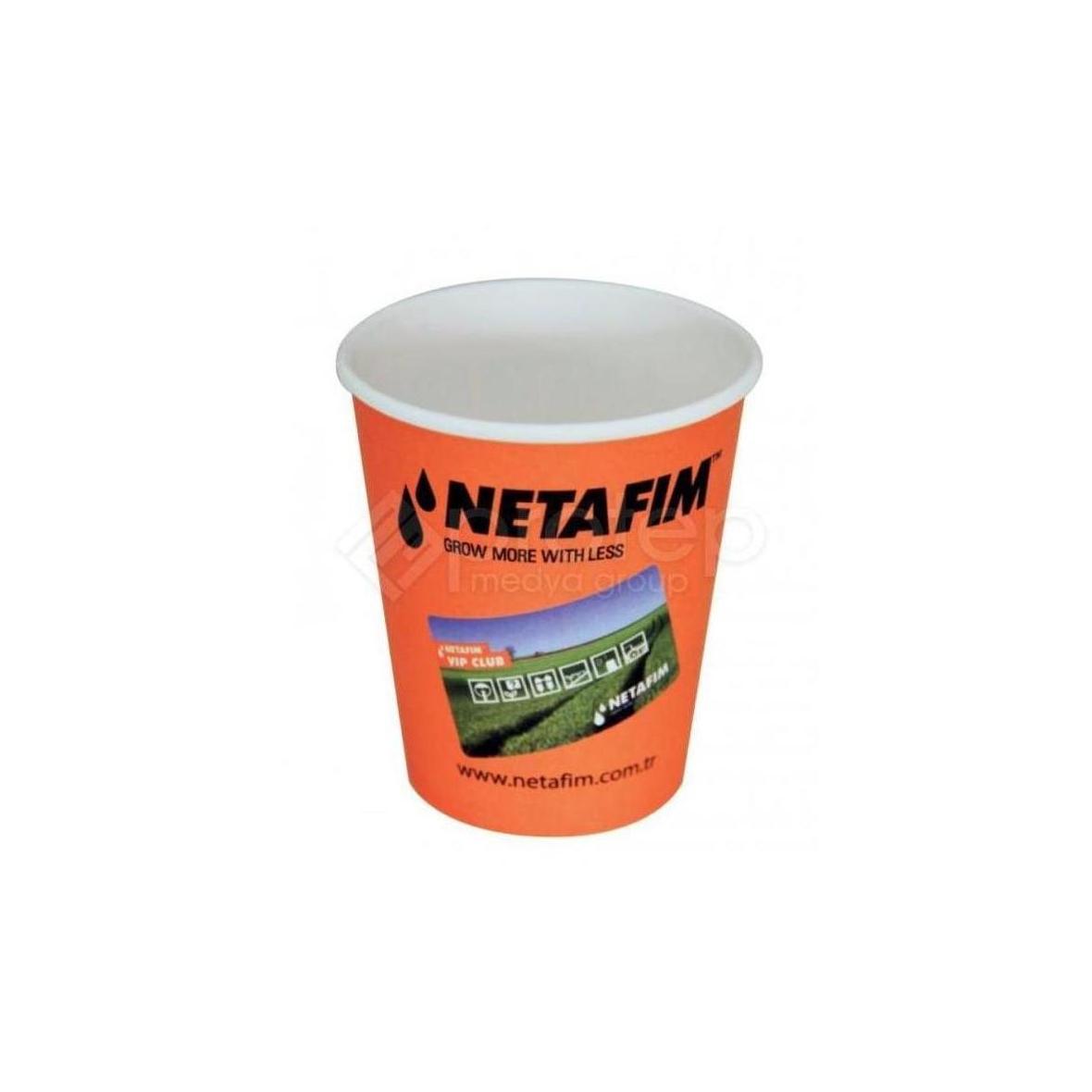 Ofset Logo Baskılı 4 oz Karton Bardak