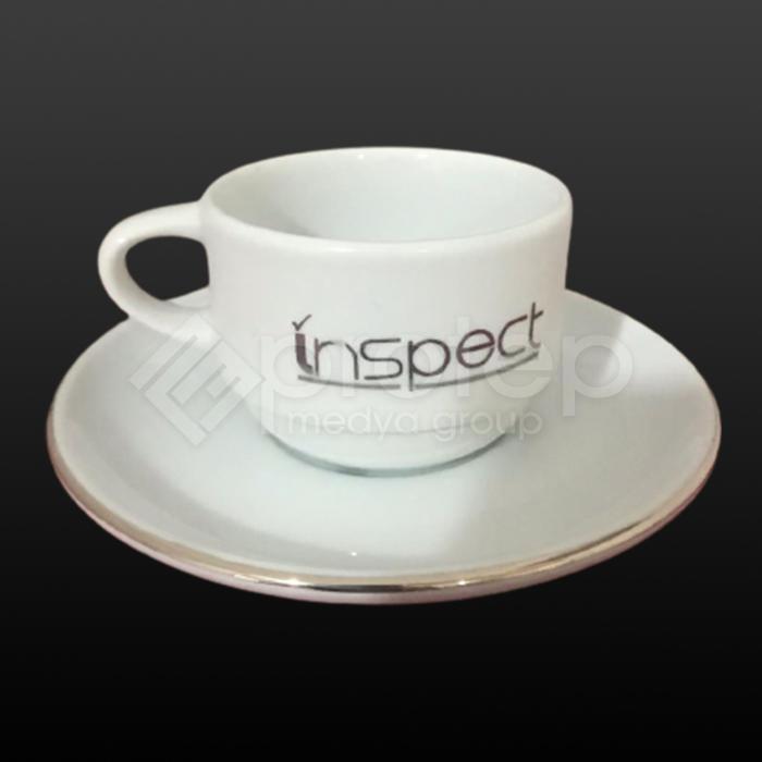 GÜMÜŞ YALDIZLI BASKILI KAHVE, ÇAY VE NESCAFE FİNCANI - KNÇ-02