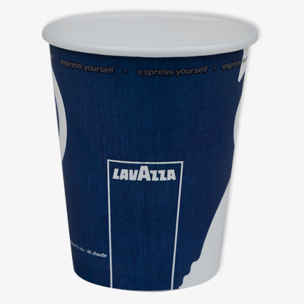Ofset Logo Baskılı 7 oz Karton Bardak