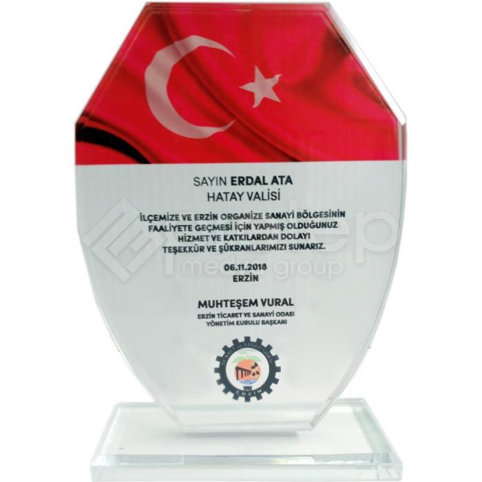 Kristal Plaket Kalkan