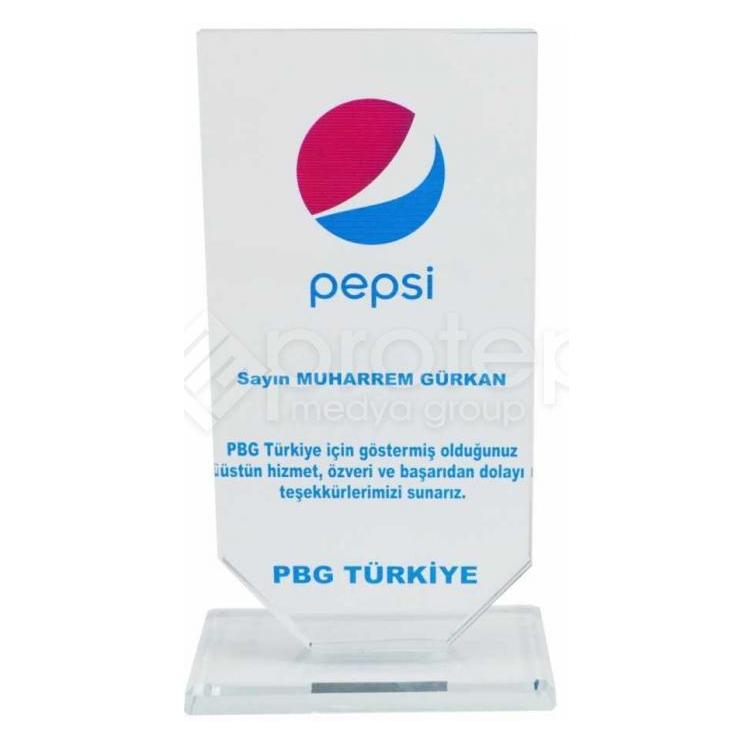 Kristal Plaket Yeşim