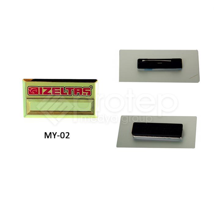 Metal Yaka İsimliği - MY-02