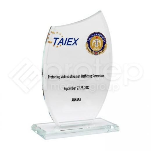 Şeffaf Kristal Plaket -  PRT03