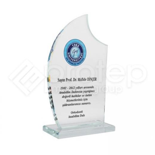 Şeffaf Kristal Plaket -  PRT11