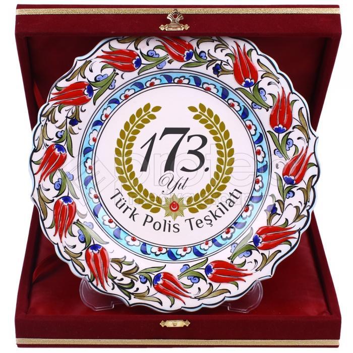 Samur Çini Seramik Tabak Plaket - 03