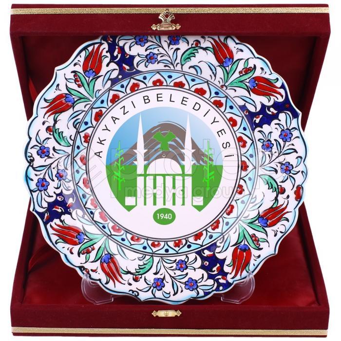 Samur Çini Seramik Tabak Plaket - 04