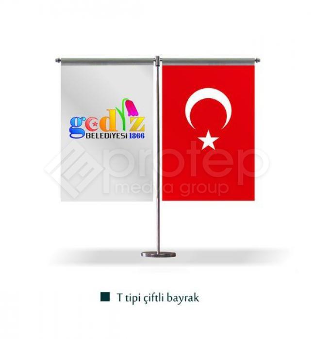 T Tipi Masa Bayrağı