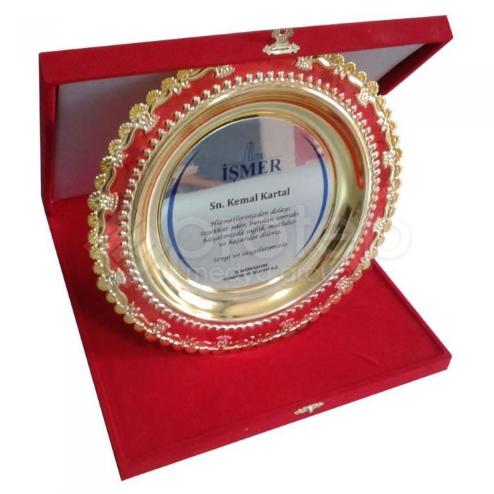 GOLD TABAK PLAKET - 30 CM - TB-01