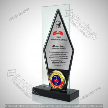 fasetli-kristal-jandarma-hizmet-ziyaret-anisi-kristal-plaket