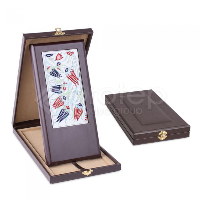 Vip Çinili Ahşap Plaket