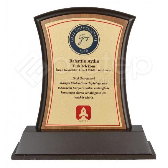 Ahşap Plaket - Wip-09-10