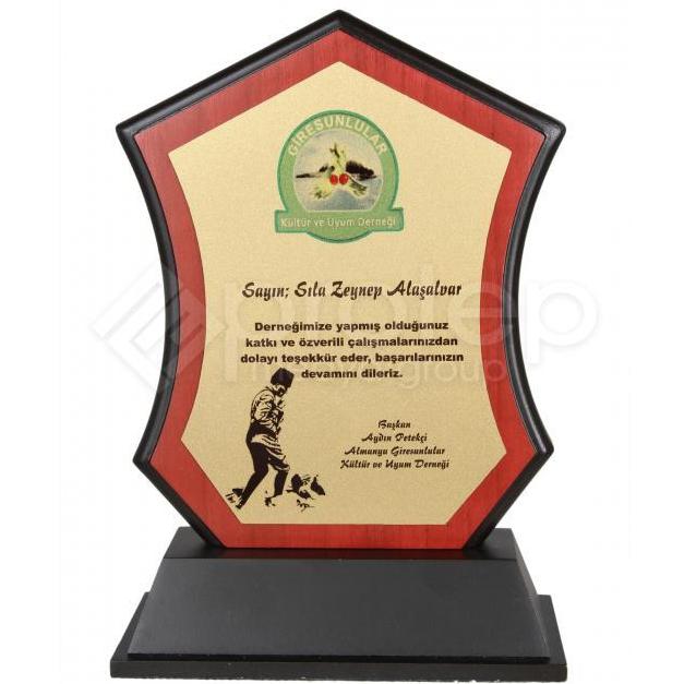 Ahşap Plaket - Wip-11-12