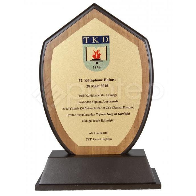 Ahşap Plaket - Wip-15-16